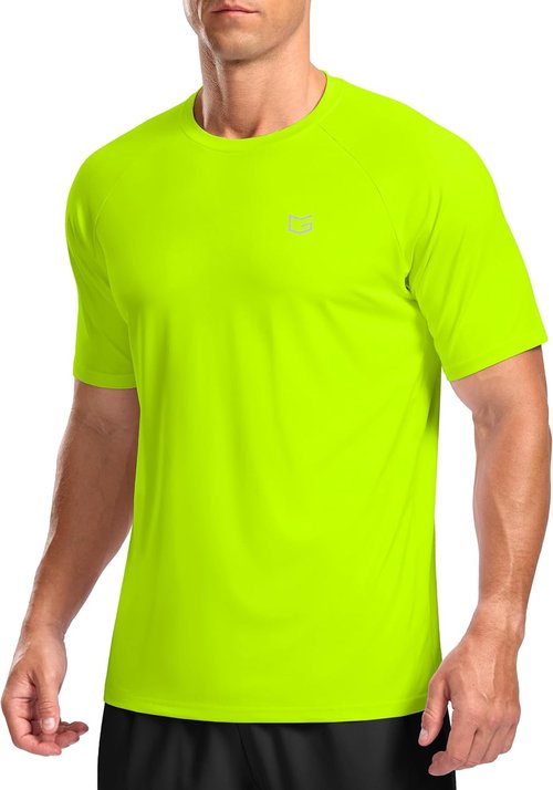 G Gradual Men's Athletic Workout T-Shirts - Moisture-Wicking Cooling Performance Tee for Gym & Running
