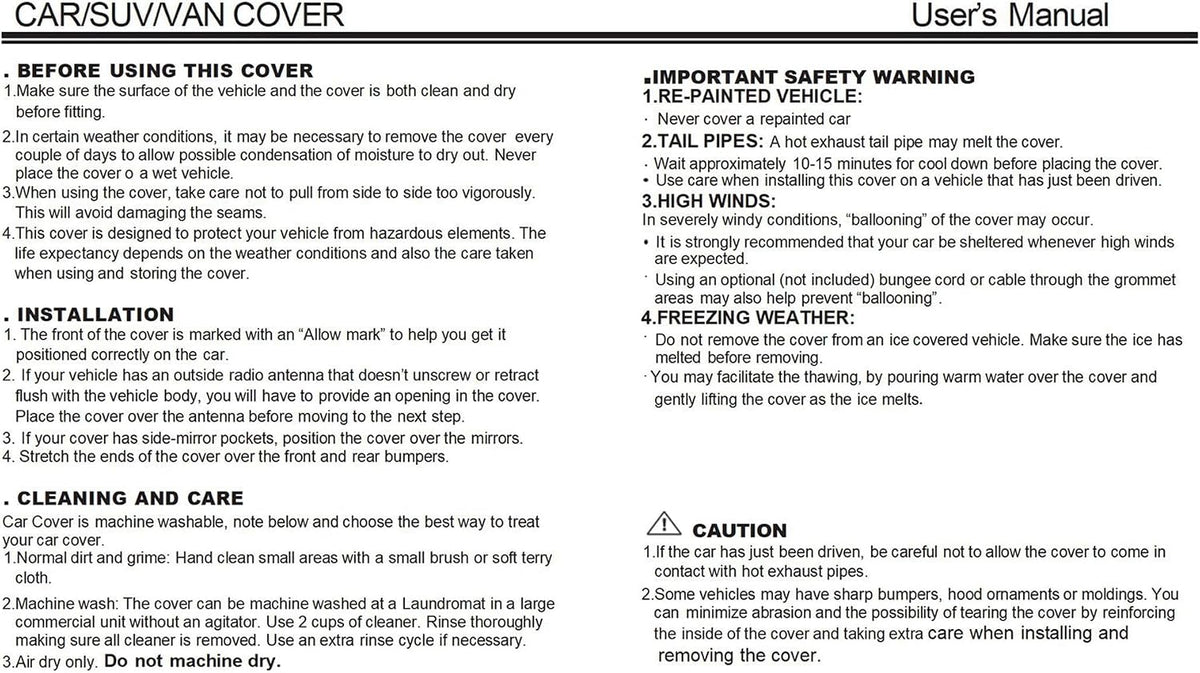 X AUTOHAUX Waterproof Car Cover for Chevrolet Corvette C4 C5 C6 C7 1984-2019 210D Outdoor Full Car Cover All Weather Windproof Sun Rain Protection with Door Zipper