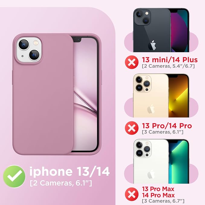 GolbinBox Magnetic for iPhone 13 Case & iPhone 14 Case, Compatible
