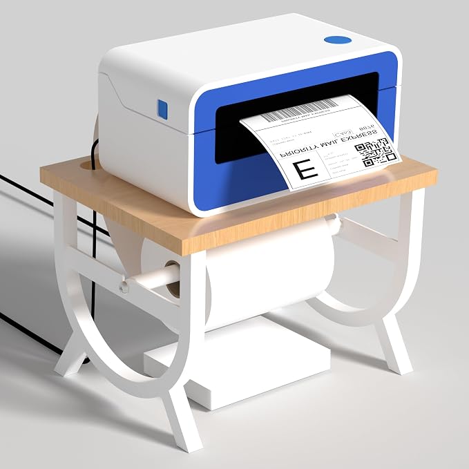 Label Holder for Rolls and Fan-Fold Labels, Thermal Label Holder, Shipping