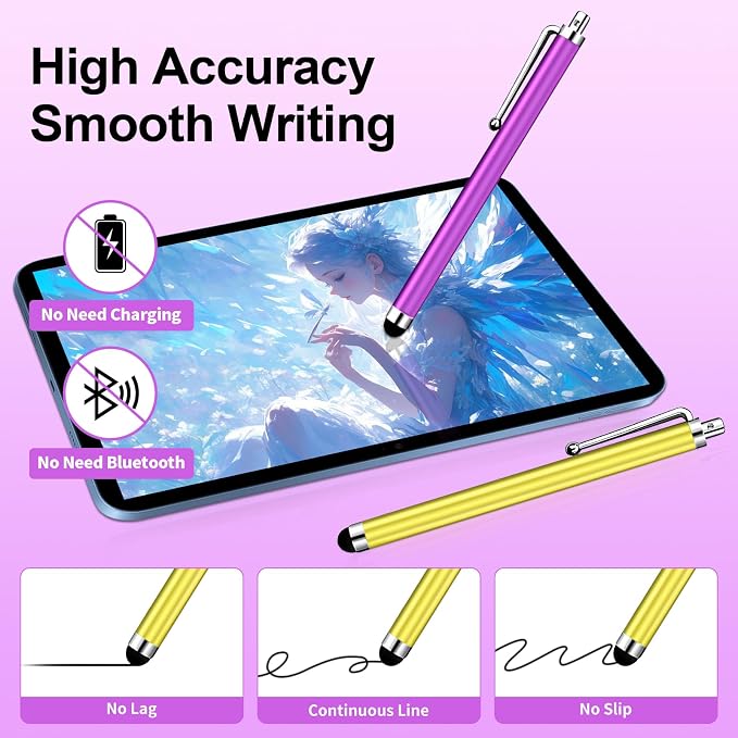 40 Pack Stylus Pen, High Precision and Sensitivity Stylus