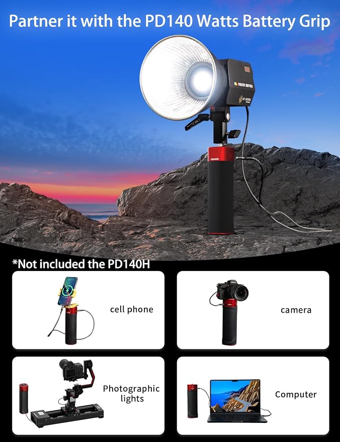 IFOOTAGE LED Video Light with Carry Bag, 70W SL1 60DN Daylight Photography