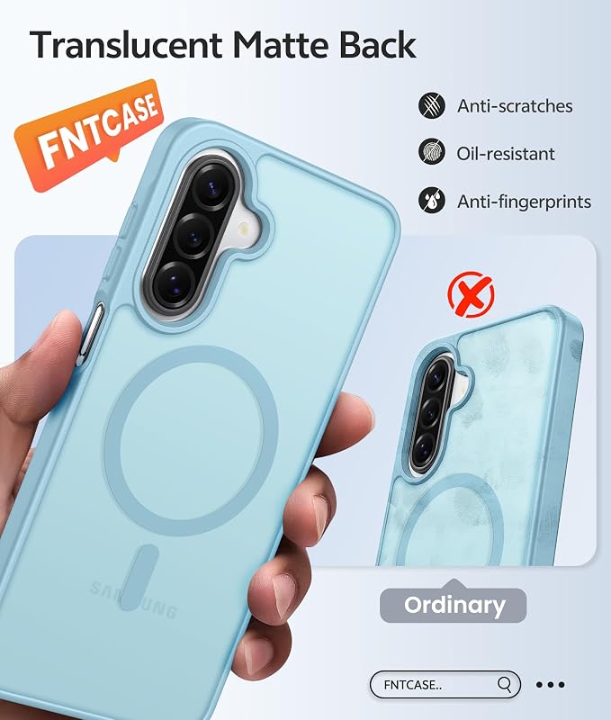 FNTCASE for Galaxy A17/A16 5G Phone Case: for Samsung A17 Cases Matte