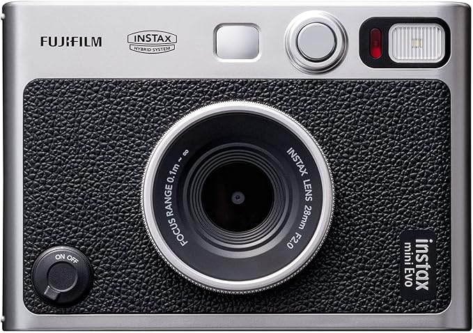 Fujifilm Instax Mini EVO Hybrid Instant Film Camera Bundle
