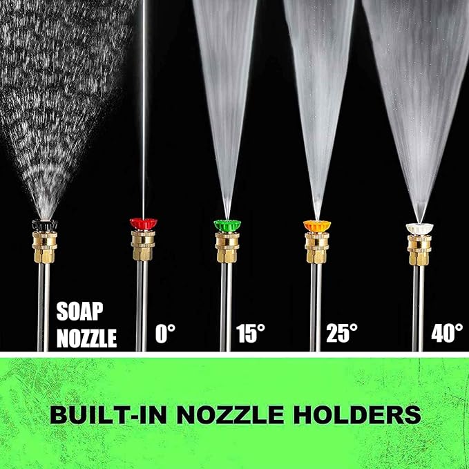 𝟒𝟐𝟎𝟎𝐏𝐒𝐈 𝐆𝐚𝐬 𝐏𝐫𝐞𝐬𝐬𝐮𝐫𝐞 𝐖𝐚𝐬𝐡𝐞𝐫, Heavy Duty 𝐏𝐨𝐰𝐞𝐫 𝐖𝐚𝐬𝐡𝐞𝐫 with 5 QC Tips, 25ft Flexible Hose and 0.5Gal Soap Tank, 212cc 7.0 HP Engine, EPA/CARB/ETL Compliant, Gray