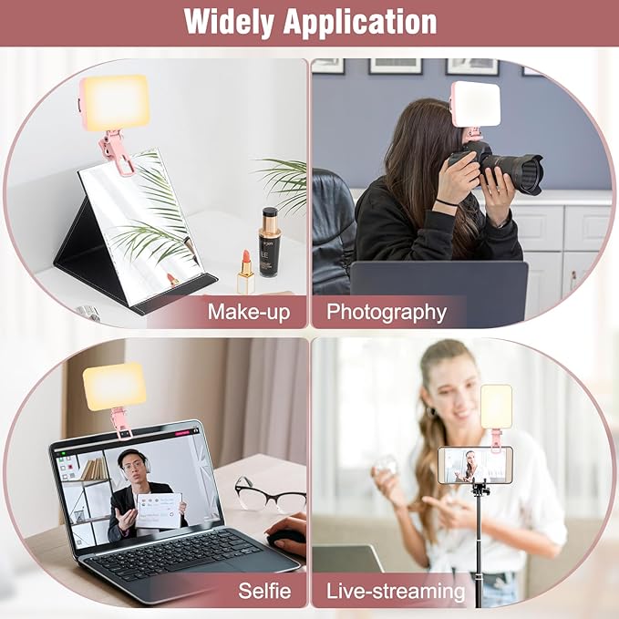 ALTSON 60 LED Portable Selfie Light Video Conference Lighting