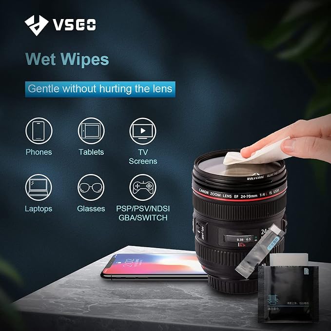 VSGO Professional Lens Cleaning Kit
