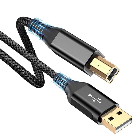 sweguard 20ft USB 2.0 USB-A to USB-B Cable