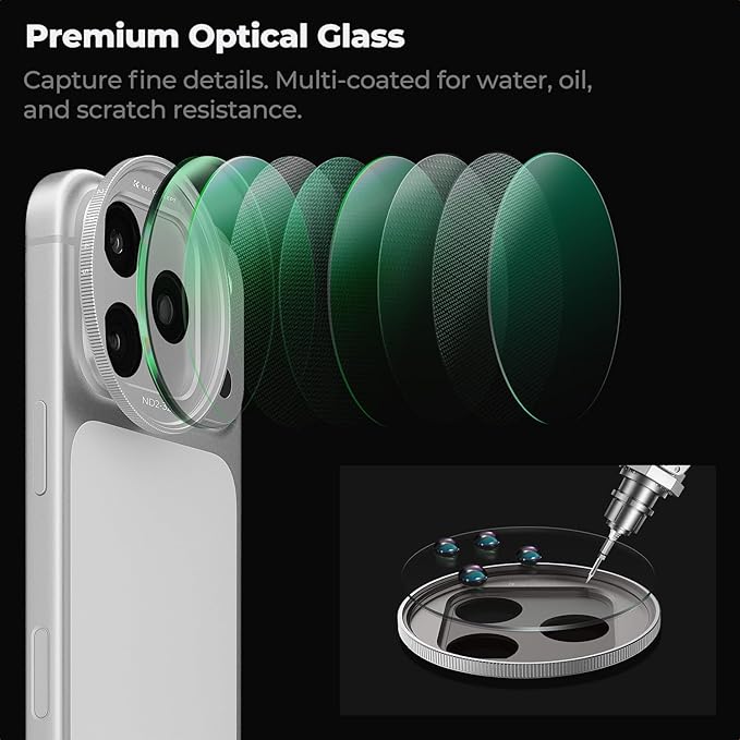 K&F CONCEPT FA301 Snap-On ND2-32 Filter