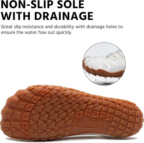 EWUHA Barefoot Shoes - Unisex Water Shoes for Walking & Hiking | Breathable, Non-Slip Design with Wide Toe Box