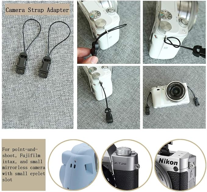 VKO Quick Release Camera Strap QD Loops Connector Adapter