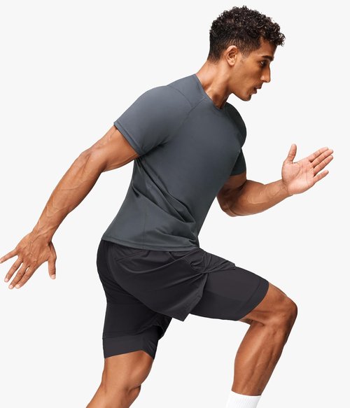 Junlan Sauna Shirt for Men - Slimming Waist Trainer Vest for Gym & Running