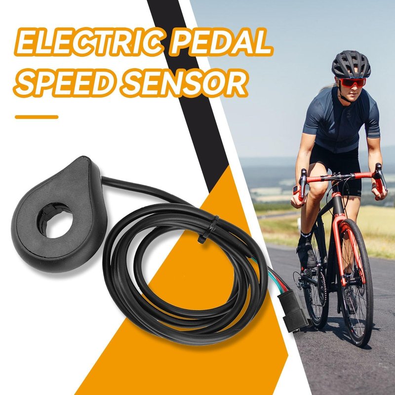 Pedal Assist Sensor, Bike Pedal Assist Kit Electric Assistant Speed Sensor with 12 Magnets Cycling Accessories for Road Mountain Bike
