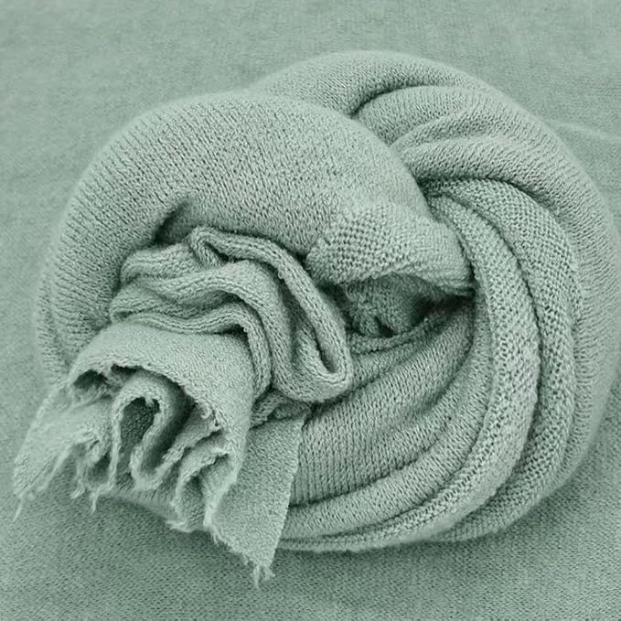 Newborn Posing Wrap Newborn Photography Props Soft Stretch Knit Blanket