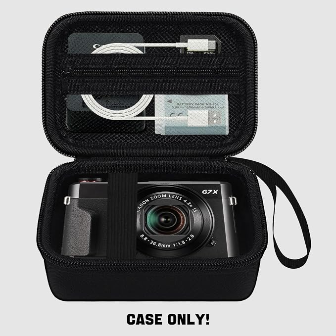 Camera Case for Canon PowerShot G7X Mark III/ G7 X Mark II/ SX740 hs Digital