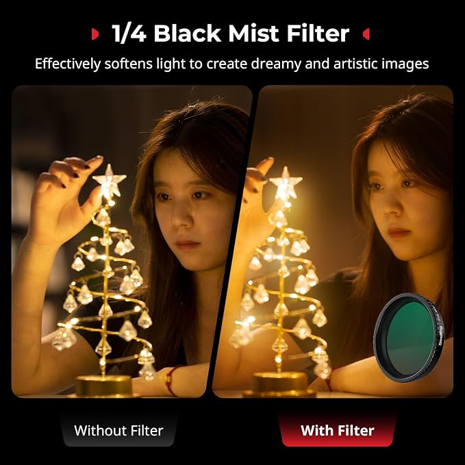 SmallRig Filter Kit for DJI Osmo Action 5 Pro/4, 5-in-1 Lens Filter Set