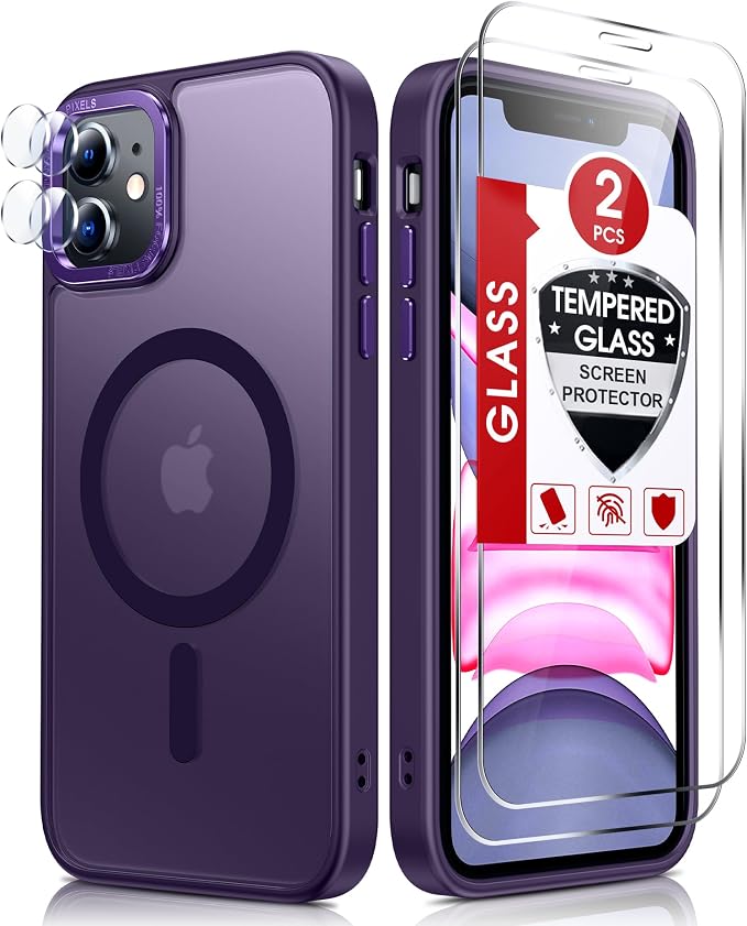 LeYi for iPhone-11 Phone Case: i Phone iphone11 Funda para Magnetic Cover Women