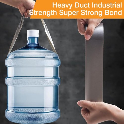 Heavy Duty White Duct Tape - 1 Inch x 44 Yards | No Residue, Waterproof, Tear by Hand for Repairs