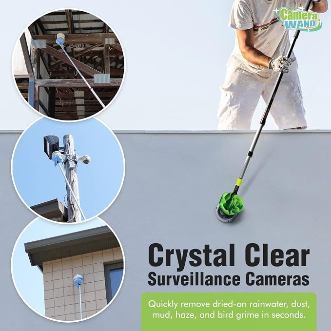 Surveillance/Security Camera Cleaning Tool