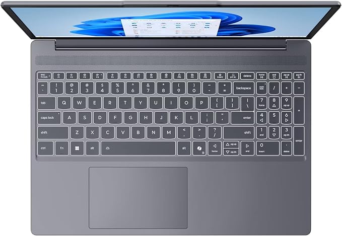 Lenovo IdeaPad Slim 3 Laptop 15.3" WUXGA (1920 x 1200) Touchscreen, Ryzen 7 8840HS, 8-core, AMD Radeon 780M, 16GB DDR4, 512GB SSD, Wi-Fi6, Bluetooth 5.3, Win 11, Luna Grey, w/USB hub, W/GaLiMu