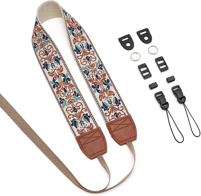 ZOOEASS Camera Strap for DSLP and Mirrorless Digital Camera, Neck Strap