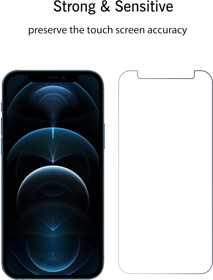 Ailun Screen Protector for iPhone 12 pro Max 2020 6.7 Inch 3 Pack Case Friendly