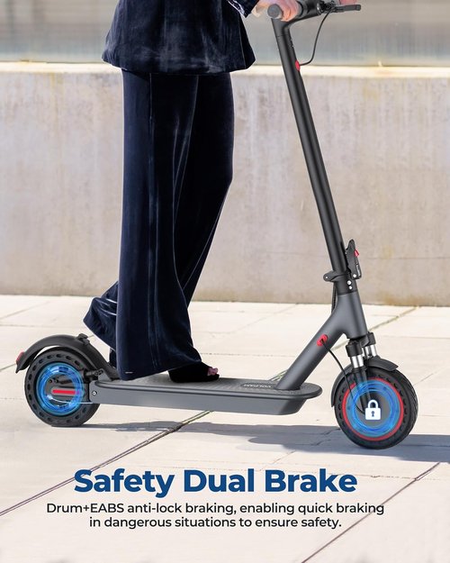 Electric Scooter for Adults by [Brand Name] - 350W/500W Motor, 19/22 MPH, 8.5/10 Inch Tires | Folding Design, 23/31/16 Mile Range