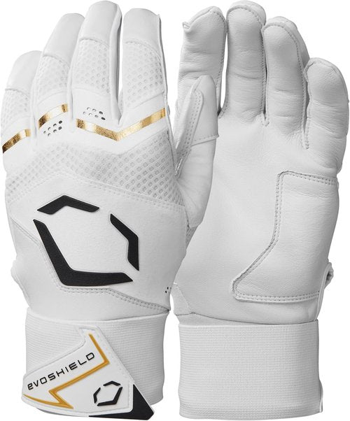 EvoShield Adult Batting Gloves - Carbyne Design with Adjustable Strap for Enhanced Grip