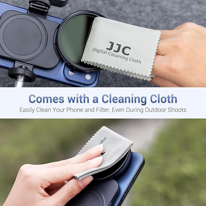 Upgraded 67mm ND Filter for iPhone 17, Magnetic Lens Filter Adapter