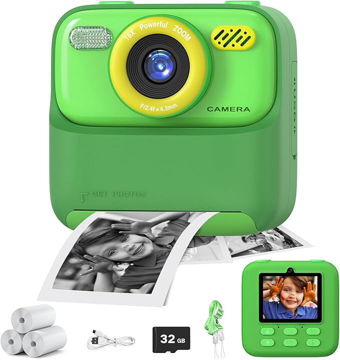 masterbee Kids Camera Instant Print Photo, Birthday Gifts