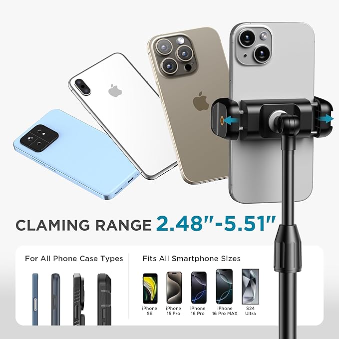InnoGear Webcam Mount for Desk, Table Telescopic Webcam Stand
