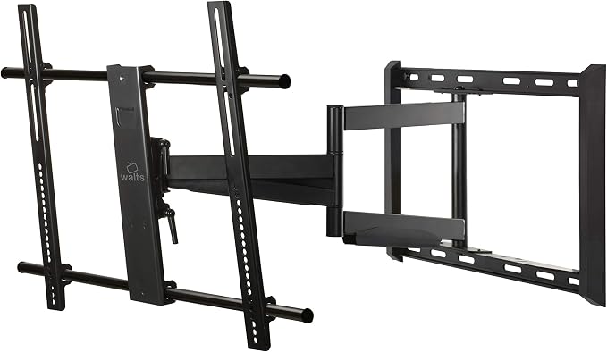 Sony K65XR80M2 65 Inch Bravia 8 QD-OLED 4K HDR Google TV with a Walts Large/Extra Large Full Motion Mount for 43"-90" TVs and Amber Protection 3-Outlet-Surge Surge Protector (2025)