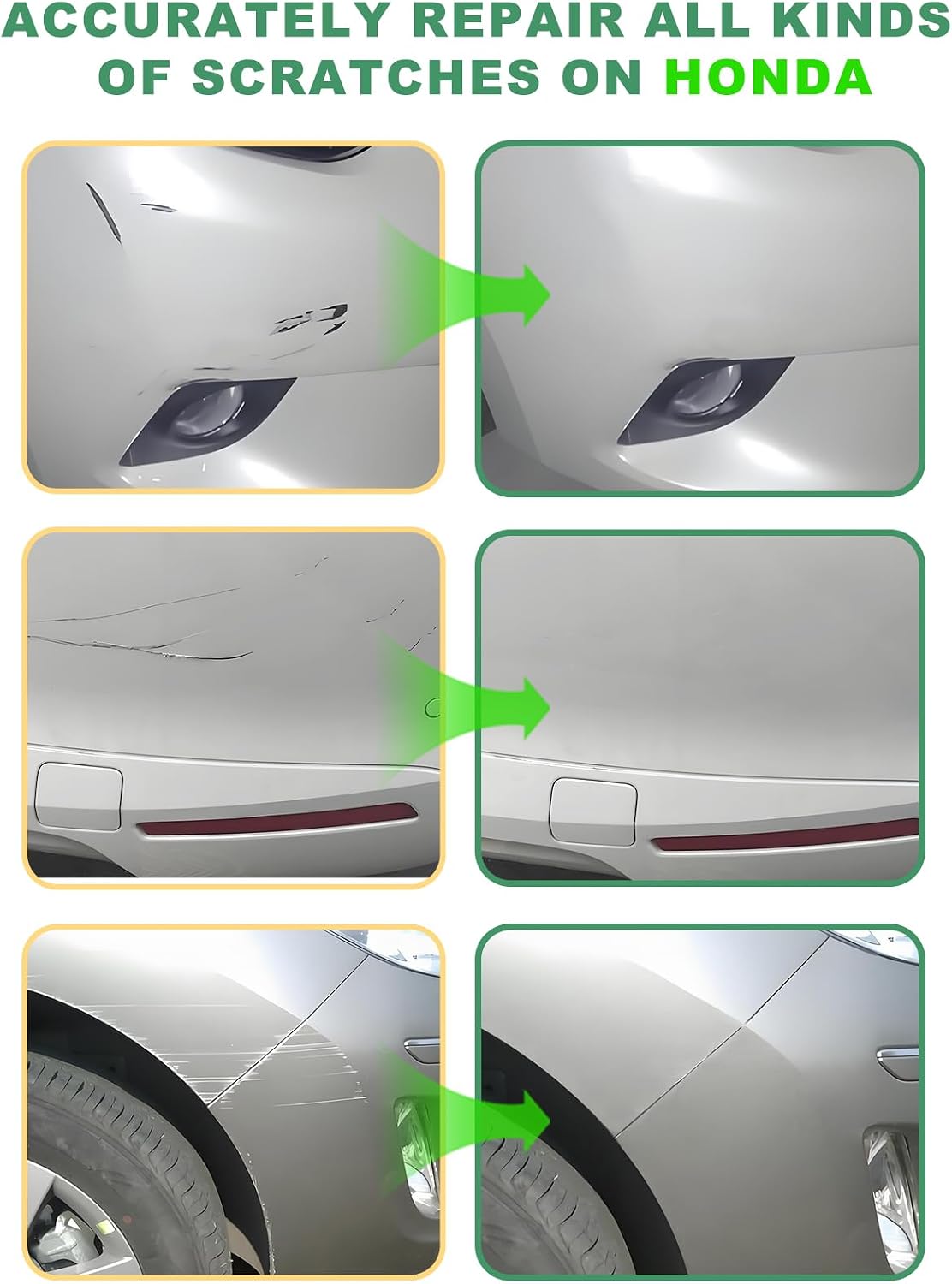 Urban Gray Pearl(NH-912P) Touch Up Paint Pen for Honda,Car Paint Scratch Repair Pen Quick and Easy Fix Auto Paint Scratch