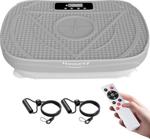 Homesy Vibration Plate | Full Body Exercise Machine for Lymphatic Drainage & Weight Loss