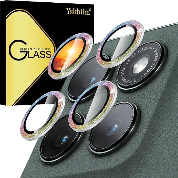 Compatible with Motorola Moto Edge 2026 Camera Lens Protector, Individual Bling