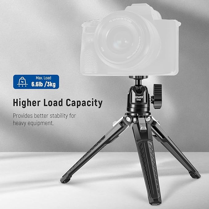 NEEWER Mini Metal Table Tripod
