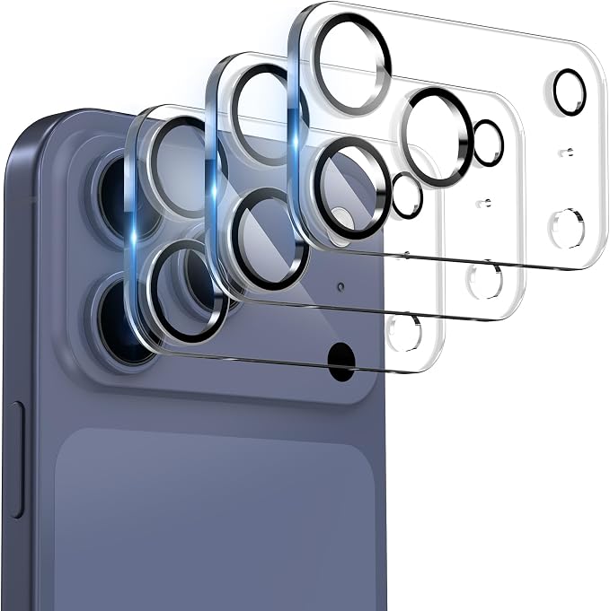 WHPXJY 2025 New Upgrade for 3 pack iPhone 17 Pro Max Camera Lens
