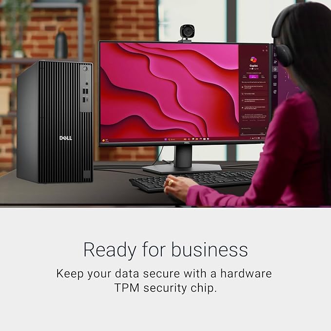 Dell Pro Business Desktop, New OptiPlex Version, Intel I7-12700K(25MB Cache, 12 Core, 20Threads), 32GB DDR5 RAM, 1TB PCIe SSD, Ultra-Quiet Design, Dual 4K Monitor Support, Ethernet, Windows 11Pro