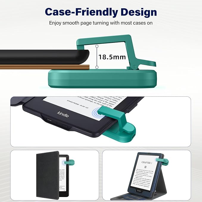 Page Turner for Kindle Paperwhite Oasis Kobo eReaders, Camera Camcorder Remote