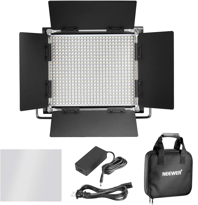 Neewer Professional Metal Bi-Color LED Video Light
