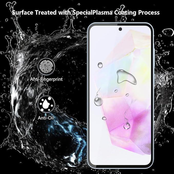 3 Pack for Samsung Galaxy A35/A36/A55/A56/S24 FE/S25 FE Screen Protector