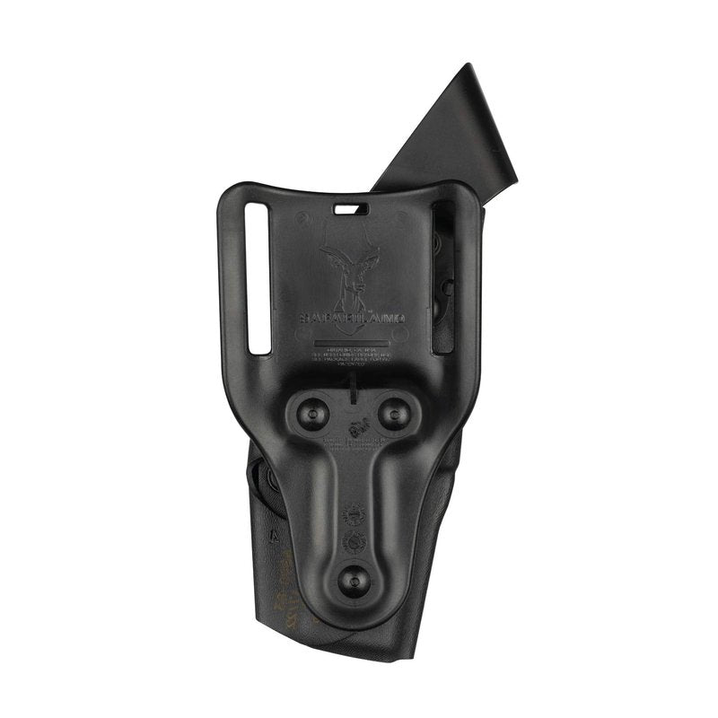 Safariland 6390 ALS Mid-Ride Duty Rated Level I Retention Holster, Fits Glock 19/23, STX Tactical Black, Left Hand