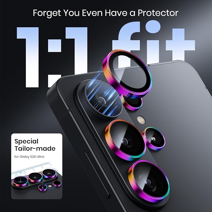 Hoerrye for Samsung Galaxy S26 Ultra Camera Lens Protector