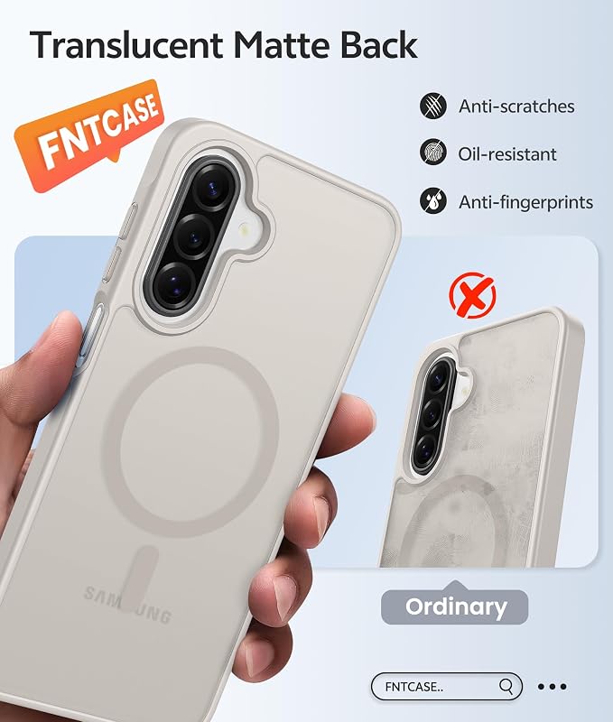 FNTCASE for Galaxy A17/A16 5G Phone Case: for Samsung A17 Cases Matte