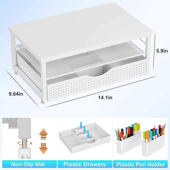 gianotter Desk Organizers and Accessories, Monitor Stand