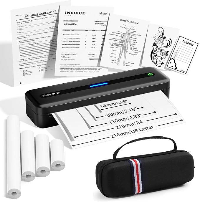 Phomemo Portable Printers Wireless