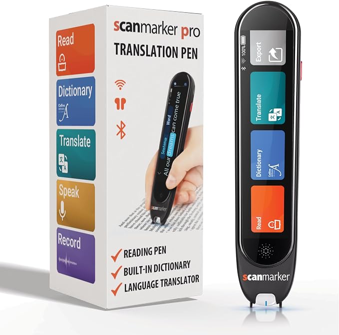 Scanmarker Pro | Translation Pen & Reading Pen