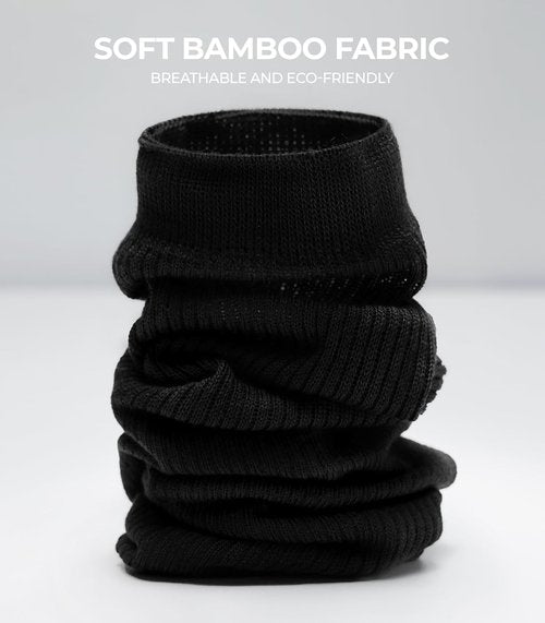 FITRELL Women's Bamboo Rayon Dress Socks - Thin, Breathable Calf Crew | 5 Pairs for Casual Wear
