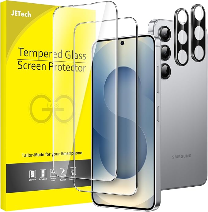 JETech Screen Protector for Samsung Galaxy S25 5G