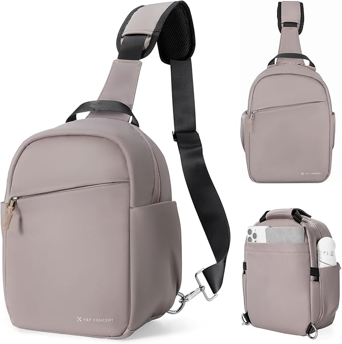 K&F CONCEPT Small Camera Bag for Photographer, Camera Sling Crossbody bag for